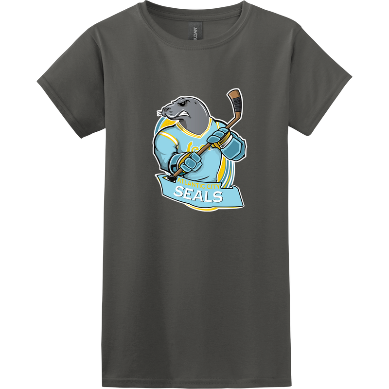 Atlantic City Seals Softstyle Ladies T-Shirt