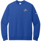 NYC Hockey Club Nike Club Fleece Sleeve Swoosh Crew